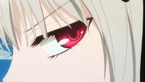 Rating: Safe Score: 3 Tags: 1girl close-up face image red_eyes silver_hair simple_background solo suigintou User: admin