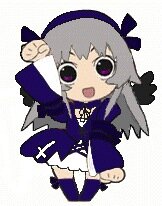 Rating: Safe Score: 0 Tags: 1girl :d akemi_homura chibi dress full_body hairband image long_hair long_sleeves looking_at_viewer open_mouth purple_eyes smile solo suigintou User: admin