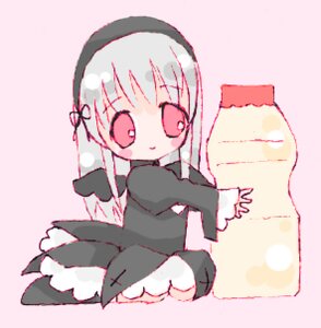 Rating: Safe Score: 0 Tags: 1girl :d bangs black_dress black_wings blush chibi dress eyebrows_visible_through_hair frills hairband heart image long_hair long_sleeves looking_at_viewer open_mouth outline puffy_sleeves simple_background sitting smile solo suigintou wings User: admin