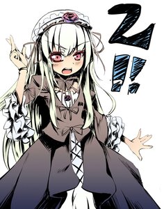 Rating: Safe Score: 0 Tags: 1girl :d blush dress eyebrows_visible_through_hair frills hairband image long_hair long_sleeves looking_at_viewer open_mouth pink_eyes ribbon silver_hair simple_background smile solo suigintou very_long_hair white_background wide_sleeves User: admin