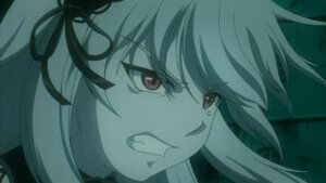 Rating: Safe Score: 0 Tags: 1girl close-up face hair_ribbon image long_hair monochrome ribbon solo suigintou teeth User: admin