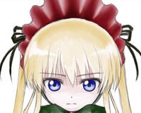 Rating: Safe Score: 0 Tags: 1girl bangs blonde_hair blue_eyes bow eyebrows_visible_through_hair face hair_between_eyes hair_bow image long_hair looking_at_viewer portrait red_bow shinku simple_background solo white_background User: admin