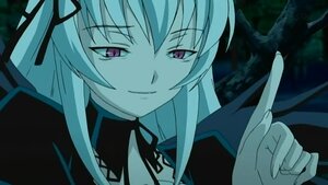 Rating: Safe Score: 0 Tags: 1girl close-up face hair_ribbon half-closed_eyes image long_hair looking_at_viewer monochrome ribbon smile solo suigintou upper_body User: admin