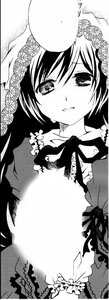 Rating: Safe Score: 0 Tags: 1girl blush dress greyscale image monochrome solo suiseiseki veil User: admin