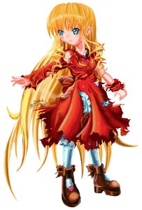 Rating: Safe Score: 0 Tags: 1girl blonde_hair blue_eyes dress frown full_body image jewelry long_hair red_dress shinku solo standing striped torn_clothes torn_dress torn_legwear torn_pants torn_sleeves User: admin
