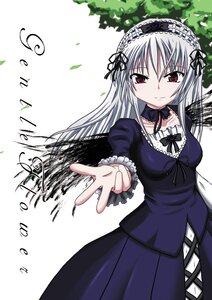 Rating: Safe Score: 0 Tags: 1girl auto_tagged black_dress black_ribbon collarbone dress frills hairband image long_hair long_sleeves looking_at_viewer neck_ribbon puffy_sleeves red_eyes ribbon silver_hair smile solo suigintou User: admin