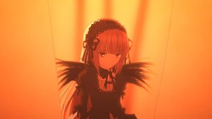 Rating: Safe Score: 0 Tags: 1girl bangs black_dress black_ribbon black_wings closed_mouth dress eyebrows_visible_through_hair feathered_wings frills hairband image long_hair long_sleeves looking_at_viewer outdoors ribbon smile solo suigintou sunset very_long_hair wings User: admin