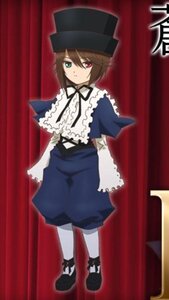 Rating: Safe Score: 0 Tags: 1girl blue_dress brown_hair curtains full_body green_eyes hat heterochromia image long_sleeves looking_at_viewer pantyhose red_eyes ribbon shoes short_hair solo souseiseki standing top_hat white_legwear User: admin