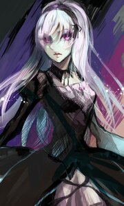 Rating: Safe Score: 0 Tags: 1girl black_dress detached_collar dress frills hairband image long_hair long_sleeves looking_at_viewer pink_eyes silver_hair solo suigintou very_long_hair User: admin