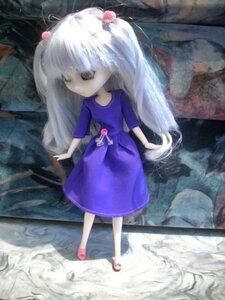 Rating: Safe Score: 0 Tags: 1girl barasuishou doll dress hair_ornament long_hair solo standing very_long_hair User: admin