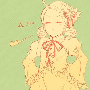 Rating: Safe Score: 0 Tags: 1girl :t ahoge auto_tagged blush closed_eyes dress drill_hair flower hair_flower hair_ornament hand_on_hip hands_on_hips image juliet_sleeves kanaria long_sleeves solo tomoe_mami twin_drills User: admin