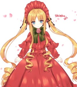 Rating: Safe Score: 0 Tags: 1girl blonde_hair blue_eyes bonnet bow bowtie capelet dress drill_hair flower green_bow green_neckwear image long_hair long_sleeves looking_at_viewer petals pink_flower pink_rose red_capelet red_dress ringlets rose shinku sidelocks solo striped twin_drills twintails very_long_hair white_background User: admin