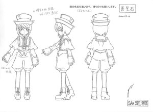 Rating: Safe Score: 0 Tags: 1girl boots bow capelet character_sheet doujinshi doujinshi_#141 frills hat image lineart long_sleeves looking_at_viewer monochrome multiple multiple_views ribbon shoes short_hair shorts standing striped turnaround User: admin