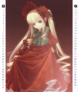 Rating: Safe Score: 0 Tags: 1girl blonde_hair blue_eyes blush bonnet bow bowtie dress drill_hair flower green_bow green_neckwear head_tilt highres image long_hair long_sleeves looking_at_viewer petite pillarboxed red_dress rose rozen_maiden shinku sidelocks solo text_focus tony_taka twin_drills twintails very_long_hair User: admin