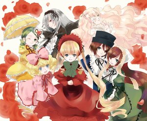 Rating: Safe Score: 0 Tags: 6+girls blonde_hair blue_eyes bow brown_hair dress drill_hair flower frills green_dress green_eyes green_hair hairband hat heterochromia hina_ichigo image kanaria long_hair long_sleeves multiple multiple_girls one_eye_closed open_mouth petals pink_bow pink_dress pink_hair red_eyes red_flower red_rose rose rose_petals shinku short_hair siblings silver_hair sisters smile souseiseki suigintou suiseiseki tagme twins twintails very_long_hair User: admin