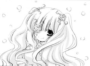 Rating: Safe Score: 0 Tags: 1girl flower greyscale hair_flower hair_ornament image kirakishou long_hair looking_at_viewer monochrome rose smile solo upper_body User: admin