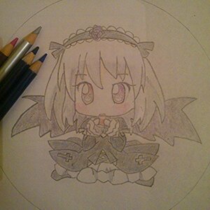 Rating: Safe Score: 0 Tags: 1girl chibi dress eyebrows_visible_through_hair frills full_body hairband image long_hair open_mouth photo solo star_(symbol) suigintou traditional_media User: admin