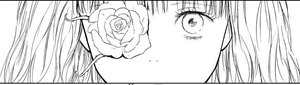 Rating: Safe Score: 0 Tags: 1girl bangs close-up face flower image kirakishou monochrome rose simple_background solo white_background white_rose User: admin