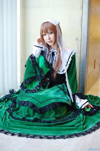 Rating: Safe Score: 0 Tags: 1girl dress frills green_dress lips looking_at_viewer photo solo suiseiseki User: admin