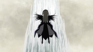 Rating: Safe Score: 0 Tags: 1girl dress full_body image long_hair long_sleeves monochrome solo standing suigintou wings User: admin