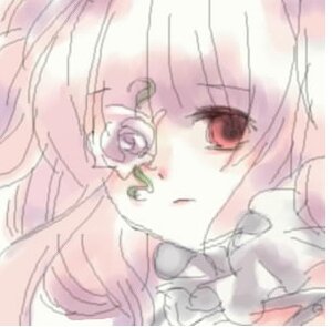 Rating: Safe Score: 0 Tags: 1girl bangs close-up expressionless eyebrows_visible_through_hair flower hair_between_eyes image kirakishou long_hair looking_at_viewer pink_hair red_eyes rose simple_background solo white_flower white_rose User: admin