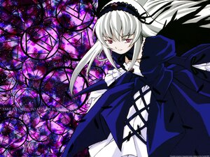 Rating: Safe Score: 0 Tags: 1girl black_wings dress frilled_sleeves frills hairband image juliet_sleeves long_hair long_sleeves looking_at_viewer pink_eyes silver_hair solo suigintou wings User: admin