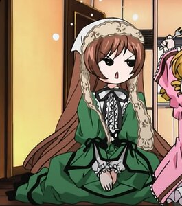 Rating: Safe Score: 0 Tags: blonde_hair brown_hair dress frills green_dress image long_hair long_sleeves mirror multiple_girls siblings sitting solo suiseiseki very_long_hair User: admin