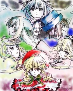 Rating: Safe Score: 0 Tags: 6+girls blonde_hair blue_eyes bonnet bow brown_hair dress drill_hair green_hair heterochromia hina_ichigo image kanaria long_hair long_sleeves looking_at_viewer multiple multiple_girls pink_bow profile shinku siblings sisters souseiseki suigintou suiseiseki tagme twins User: admin