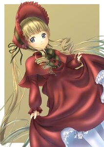 Rating: Safe Score: 0 Tags: 1girl auto_tagged blonde_hair blue_eyes bonnet bow bowtie dress drill_hair frills image long_hair long_sleeves looking_at_viewer pantyhose red_dress rozen_maiden sabamu shinku simple_background smile solo twintails very_long_hair white_legwear User: admin