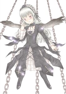 Rating: Safe Score: 0 Tags: 1girl anchor ankle_cuffs bdsm black_wings bondage bound bound_ankles broken broken_chain chain chain_necklace chained choker collar cross cuffs dress flail full_body gold_chain handcuffs hook image key leash lock long_hair long_sleeves metal_collar pearl_(gemstone) pocket_watch puffy_sleeves red_eyes restrained ribbon shackles sickle silver_hair simple_background slave solo suigintou swing watch white_background white_hair wings User: admin