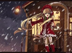 Rating: Safe Score: 0 Tags: 3girls bad_id bad_pixiv_id blonde_hair blue_eyes bonnet doll_joints dress ground_vehicle heterochromia image joints long_hair long_sleeves lowe_(slow) multiple_girls rozen_maiden shinku siblings sisters snow solo souseiseki standing suiseiseki train twins twintails very_long_hair User: admin