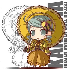 Rating: Safe Score: 0 Tags: 1girl ahoge black_umbrella blush bonnet character_name chibi dress drill_hair frills full_body holding holding_umbrella image kanaria lolita_fashion long_sleeves open_mouth parasol solo twin_drills umbrella User: admin