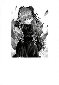 Rating: Safe Score: 0 Tags: 1girl doujinshi doujinshi_#11 dress frilled_sleeves frills greyscale hairband image long_hair long_sleeves looking_at_viewer monochrome multiple ribbon solo wings User: admin