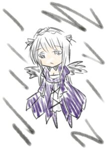 Rating: Safe Score: 0 Tags: 1girl angel_wings dress feathered_wings feathers full_body head_wings image long_sleeves low_wings sidelocks solo solo_wing standing striped suigintou white_background white_wings wings User: admin