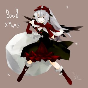 Rating: Safe Score: 0 Tags: 1girl boots dress elbow_gloves full_body fur_trim gloves hairband image knee_boots long_hair looking_at_viewer open_mouth red_gloves silver_hair smile solo suigintou wings User: admin