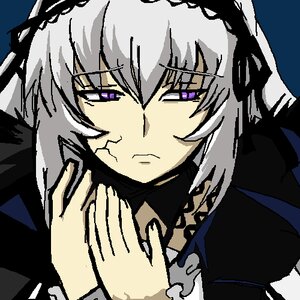 Rating: Safe Score: 0 Tags: closed_mouth hands_clasped image interlocked_fingers lolita_hairband looking_at_viewer own_hands_together purple_eyes short_hair solo suigintou User: admin