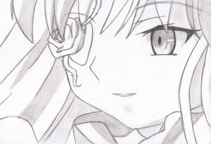 Rating: Safe Score: 0 Tags: 1girl auto_tagged close-up face greyscale image kirakishou looking_at_viewer monochrome solo traditional_media white_background User: admin