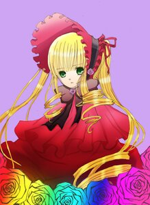 Rating: Safe Score: 0 Tags: 1girl blonde_hair blue_flower blue_rose bonnet dress drill_hair flower green_eyes image long_hair looking_at_viewer pink_flower pink_rose purple_background purple_flower purple_rose red_flower red_rose rose shinku simple_background solo twintails white_rose yellow_flower yellow_rose User: admin