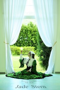 Rating: Safe Score: 0 Tags: curtain_grab curtains hat indoors sitting solo suiseiseki tree window User: admin