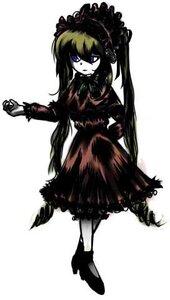 Rating: Safe Score: 0 Tags: 1girl blue_eyes bow dress full_body image long_hair shinku simple_background solo standing striped very_long_hair white_background User: admin