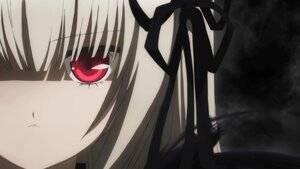 Rating: Safe Score: 3 Tags: 1girl auto_tagged close-up face hair_ribbon image looking_at_viewer red_eyes ribbon solo suigintou User: admin