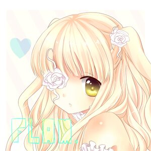 Rating: Safe Score: 0 Tags: 1girl blonde_hair eyepatch flower frills hair_flower hair_ornament heart image kirakishou long_hair pink_rose rose solo striped striped_background white_flower white_rose yellow_eyes yellow_rose User: admin