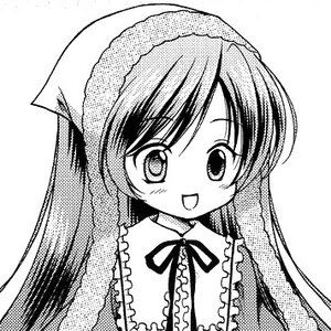 Rating: Safe Score: 0 Tags: 1girl :d blush frills greyscale halftone image long_hair looking_at_viewer monochrome open_mouth ribbon simple_background smile solo suiseiseki upper_body white_background User: admin