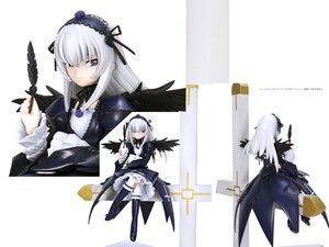 Rating: Safe Score: 0 Tags: 1girl black_feathers black_wings doll dress feathers frills full_body hairband long_hair long_sleeves looking_at_viewer multiple_views ribbon silver_hair solo suigintou wings User: admin