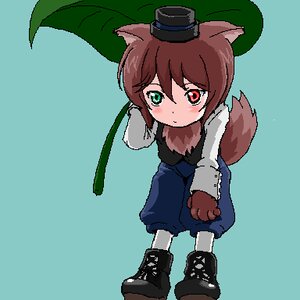 Rating: Safe Score: 0 Tags: 1girl animal_ears blush boots brown_hair full_body hat heterochromia image long_sleeves red_eyes solo souseiseki standing tail transparent_background User: admin