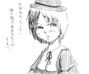 Rating: Safe Score: 0 Tags: 1girl blush face greyscale image looking_at_viewer monochrome short_hair simple_background sketch solo souseiseki upper_body white_background User: admin