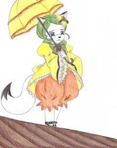 Rating: Safe Score: 0 Tags: 1girl auto_tagged bow dress frills glasses holding holding_umbrella image kanaria long_sleeves no_humans parasol sleeves_past_wrists smile solo standing tail umbrella wide_sleeves User: admin