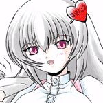 Rating: Safe Score: 0 Tags: 1girl blood eyebrows_visible_through_hair image looking_at_viewer mosaic_censoring red_eyes solo suigintou User: admin
