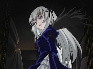 Rating: Safe Score: 0 Tags: 1girl black_dress black_ribbon black_wings dress frills hairband image juliet_sleeves long_hair long_sleeves looking_at_viewer night pink_eyes puffy_sleeves ribbon silver_hair solo suigintou wings User: admin