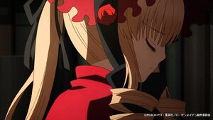 Rating: Safe Score: 0 Tags: 1girl auto_tagged blonde_hair bonnet bow closed_eyes drill_hair flower image long_hair profile rose shinku solo twintails User: admin